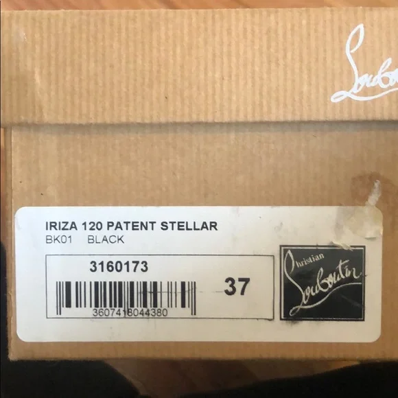 Christian Louboutin Iridescent Black Heels - Picture 4 of 7